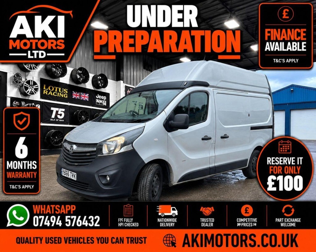 2017 Vauxhall Vivaro