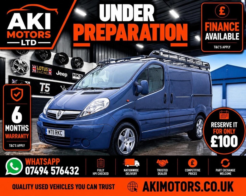 2011 Vauxhall Vivaro